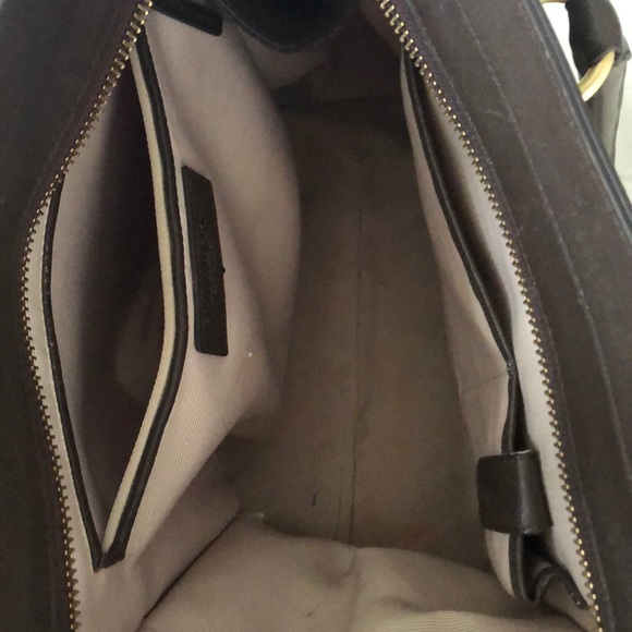 Talbots brown faux leather pocket book - Picture 5 of 5